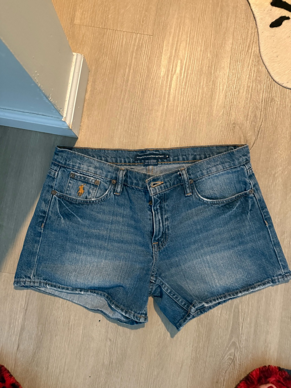 Polo by Ralph Lauren Women's Blue Denim Jean Shorts